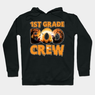 Funny Halloween 1St Grade Boo Crew Tee Gifts Hoodie